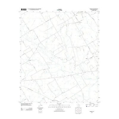 2013 Map of Echols, 2013 Print