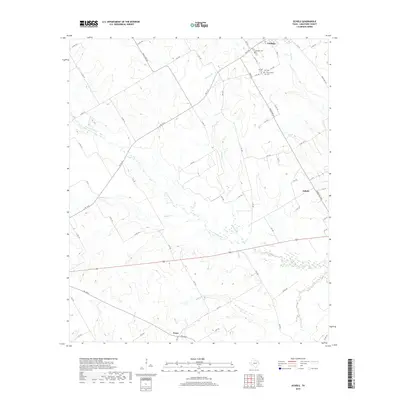 2019 Map of Echols, 2019 Print