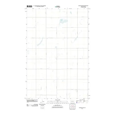 2011 Map of Eckelson SW, 2011 Print