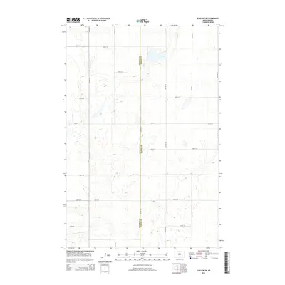 2014 Map of Eckelson SW, 2014 Print