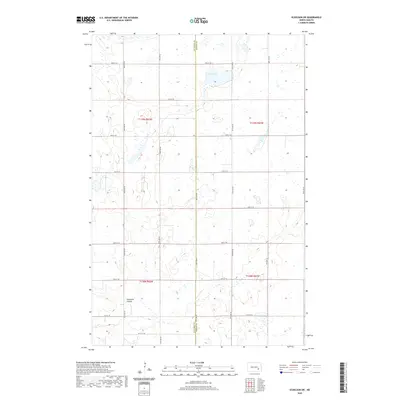2020 Map of Eckelson SW, 2020 Print