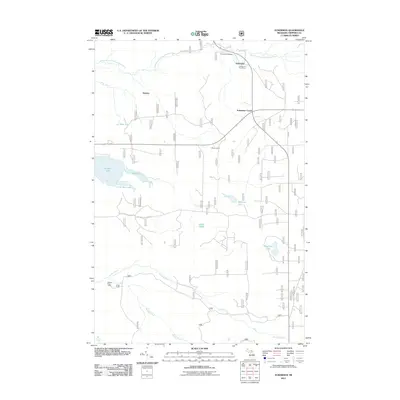 2011 Map of Eckerman, 2011 Print