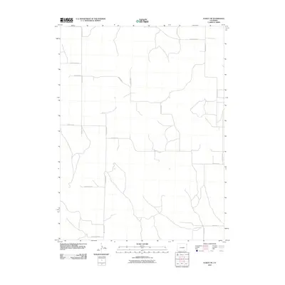 2010 Map of Eckley NE, 2010 Print
