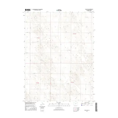 2016 Map of Eckley NW, 2016 Print