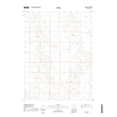 2019 Map of Eckley NW, 2019 Print