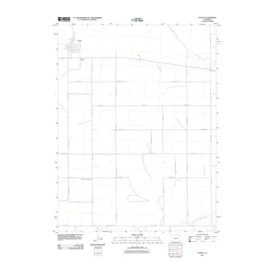 2010 Map of Eckley, 2010 Print