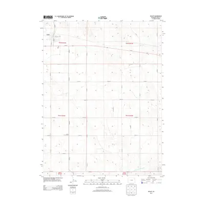 2013 Map of Eckley, 2013 Print