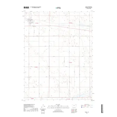 2019 Map of Eckley, 2019 Print