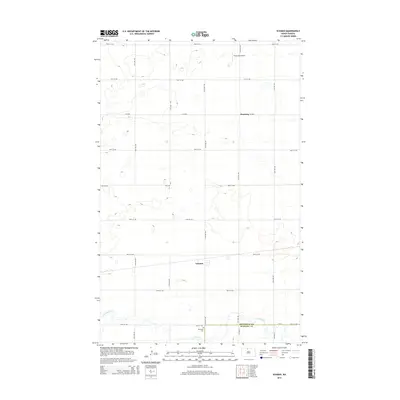 2014 Map of Eckman, 2014 Print