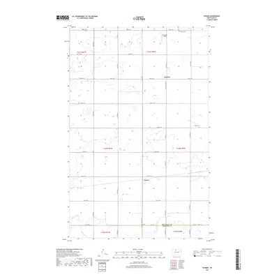 2017 Map of Eckman, 2017 Print