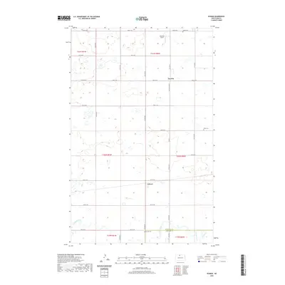 2020 Map of Eckman, 2020 Print