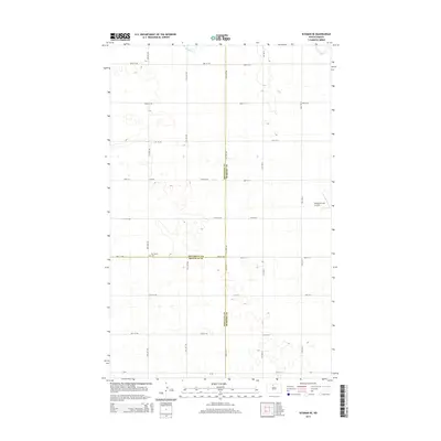 2014 Map of Eckman SE, 2014 Print