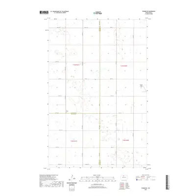 2020 Map of Eckman SE, 2020 Print