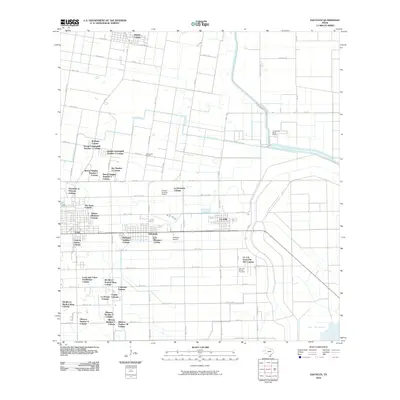 2010 Map of Edcouch, 2010 Print