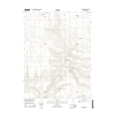 2014 Map of Eddies Garden, 2014 Print