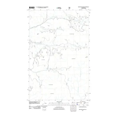 2011 Map of Edds Mountain, 2011 Print