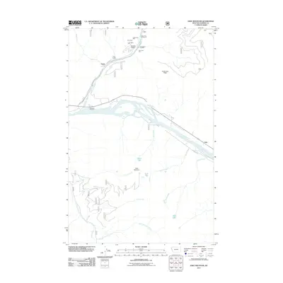 2011 Map of Eddy Mountain, 2011 Print