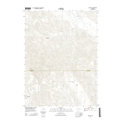 2014 Map of Eddyville, 2014 Print