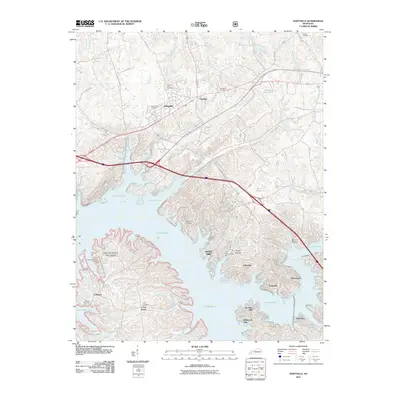 2011 Map of Eddyville, 2011 Print