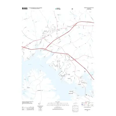 2013 Map of Eddyville, 2013 Print