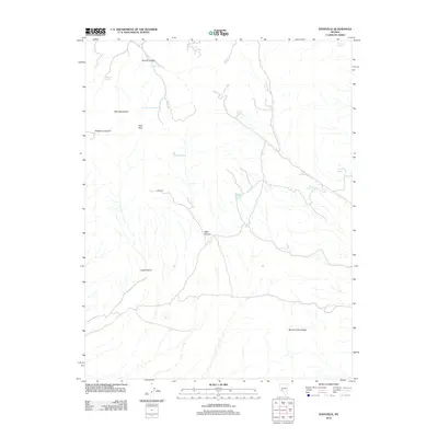 2012 Map of Eddyville, 2012 Print