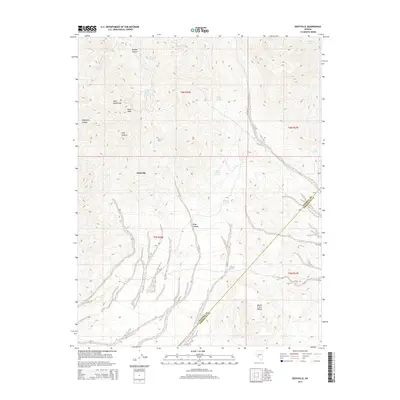 2014 Map of Eddyville, 2014 Print