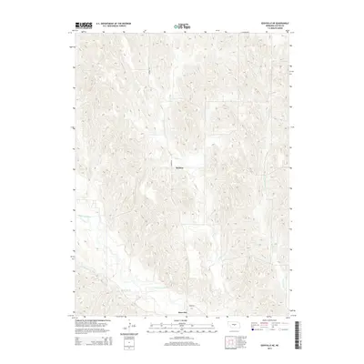 2014 Map of Eddyville NE, 2014 Print