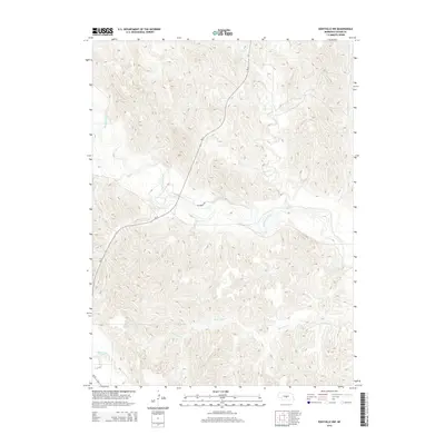 2014 Map of Eddyville NW, 2014 Print