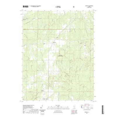 2021 Map of Eddyville, 2021 Print