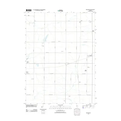 2012 Map of Edelstein, 2012 Print