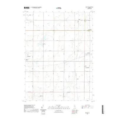 2021 Map of Edelstein, 2021 Print