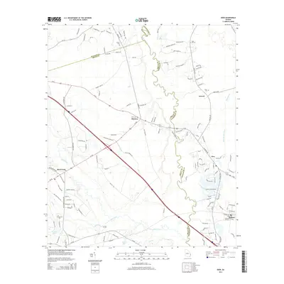 2014 Map of Eden, 2014 Print