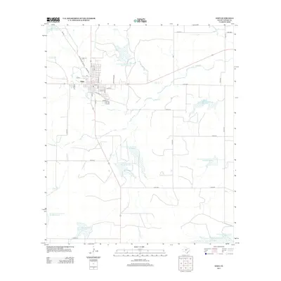 2013 Map of Eden, 2013 Print