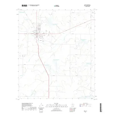 2019 Map of Eden, 2019 Print