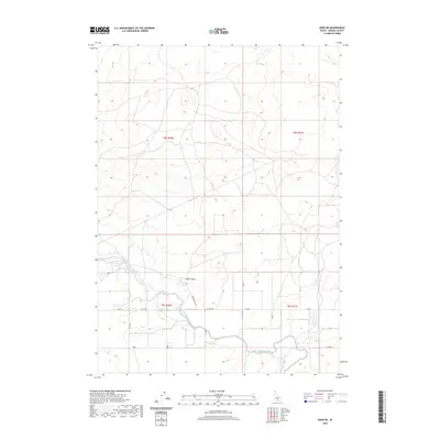 2020 Map of Eden NE, 2020 Print