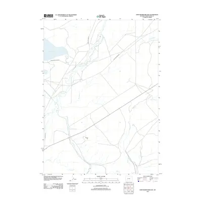 2012 Map of Eden Reservoir East, 2012 Print