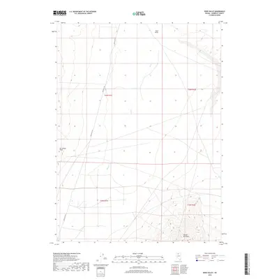 2018 Map of Eden Valley, 2018 Print