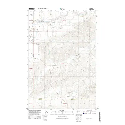 2013 Map of Eden Valley, 2013 Print