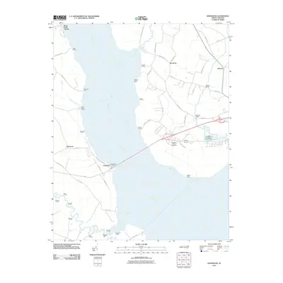 2010 Map of Edenhouse, 2010 Print