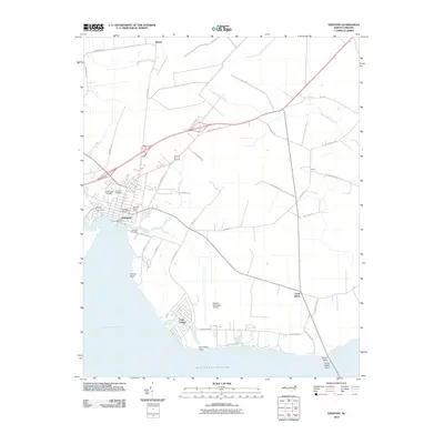 2010 Map of Edenton, 2010 Print