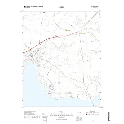 2019 Map of Edenton, 2019 Print