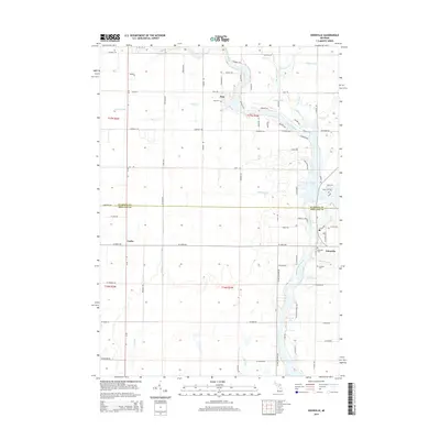 2014 Map of Edenville, 2014 Print