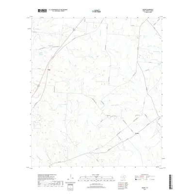 2019 Map of Edgar, 2019 Print