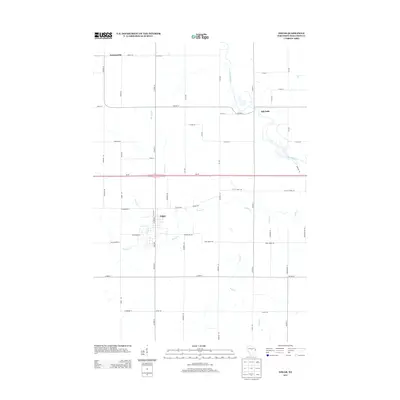 2013 Map of Edgar, 2013 Print