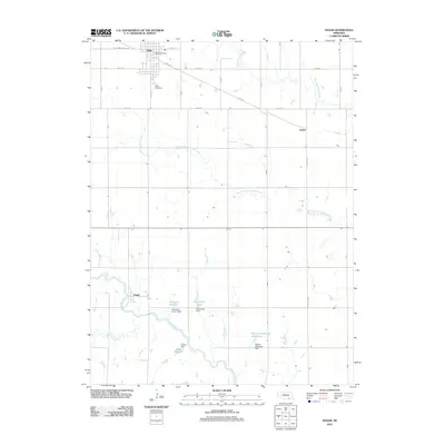 2011 Map of Edgar, 2011 Print