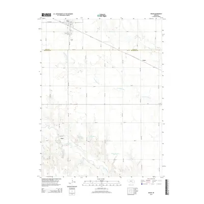 2014 Map of Edgar, 2014 Print