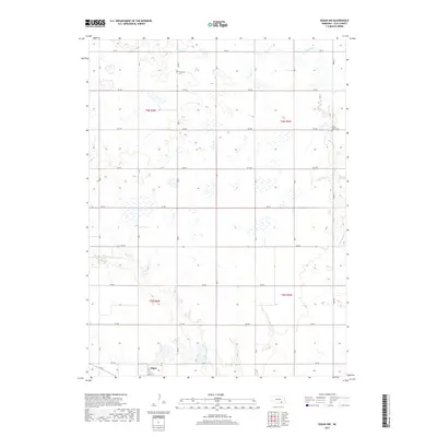 2017 Map of Edgar NW, 2017 Print