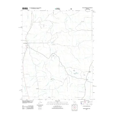 2012 Map of Edgar Springs, 2012 Print