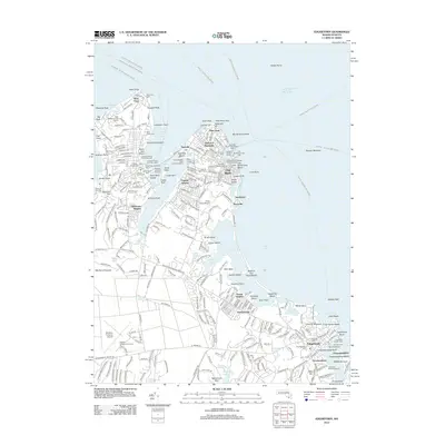 2012 Map of Edgartown, 2012 Print