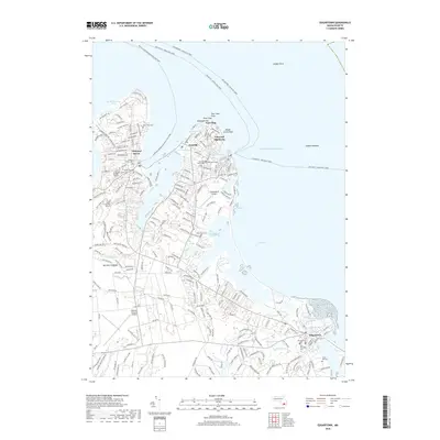 2018 Map of Edgartown, 2018 Print